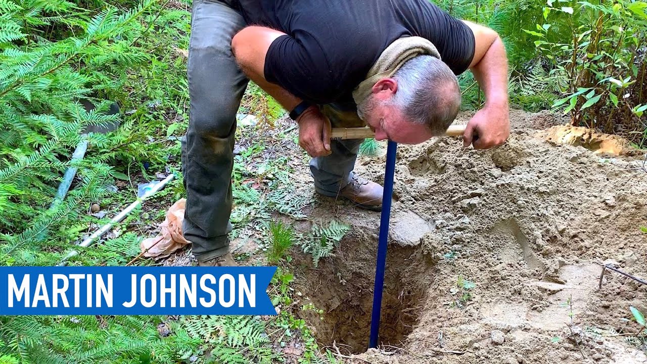Hand Digging a Shallow Well | Off Grid Cabin Build #21