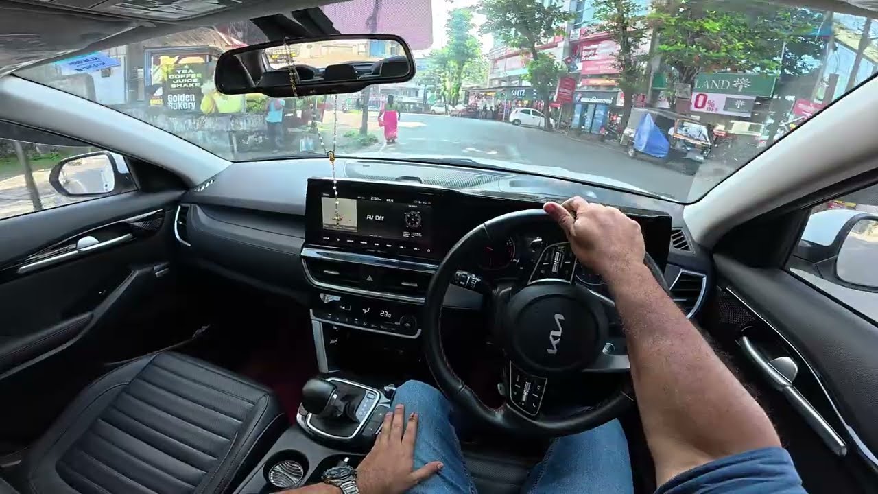 POV DRIVE KIA SELTOS 2021|1.4L T-GDI TURBOCHARGED PETROL ENGINE|7-SPEED DCT|GT-LINE [4K]