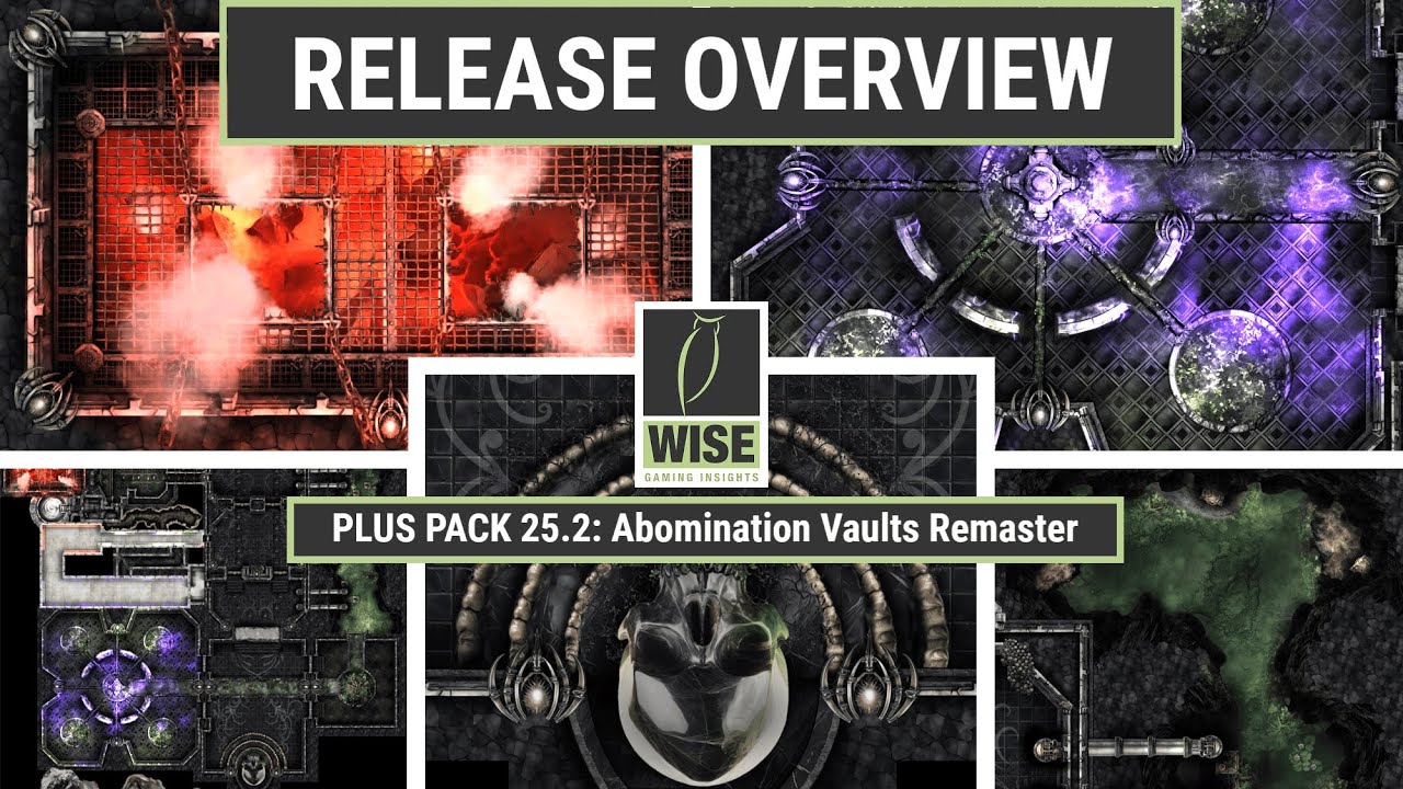 Wise Gaming Release Overview - 25.2 Abomination Vaults Remaster