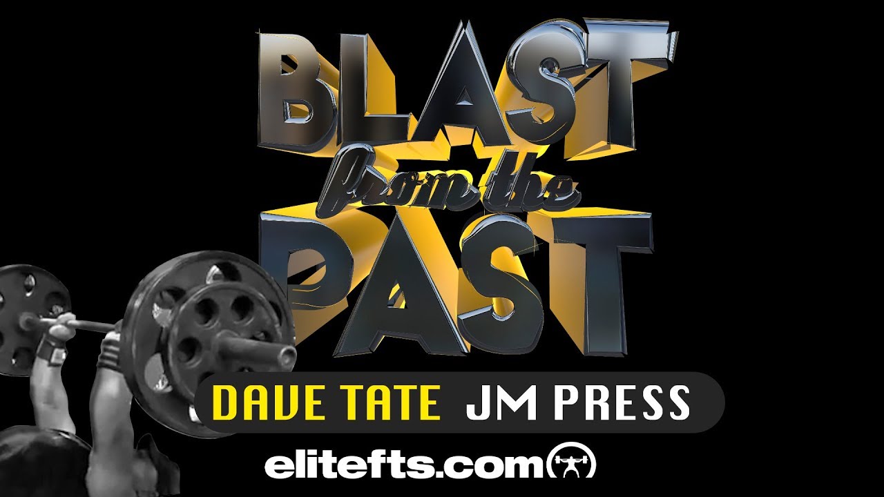 Dave Tate Demonstrates the JM Press | elitefts.com