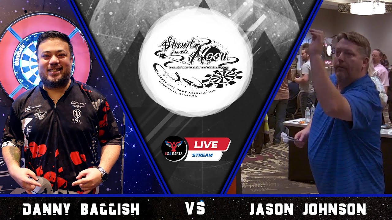 Danny Baggish vs Jason Johnson | Mens WDF 501 Top 32 | Shoot for the Moon