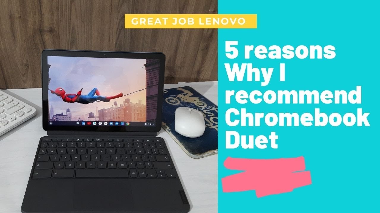 5 reasons why I recommend Ideapad Chromebook Duet in India.