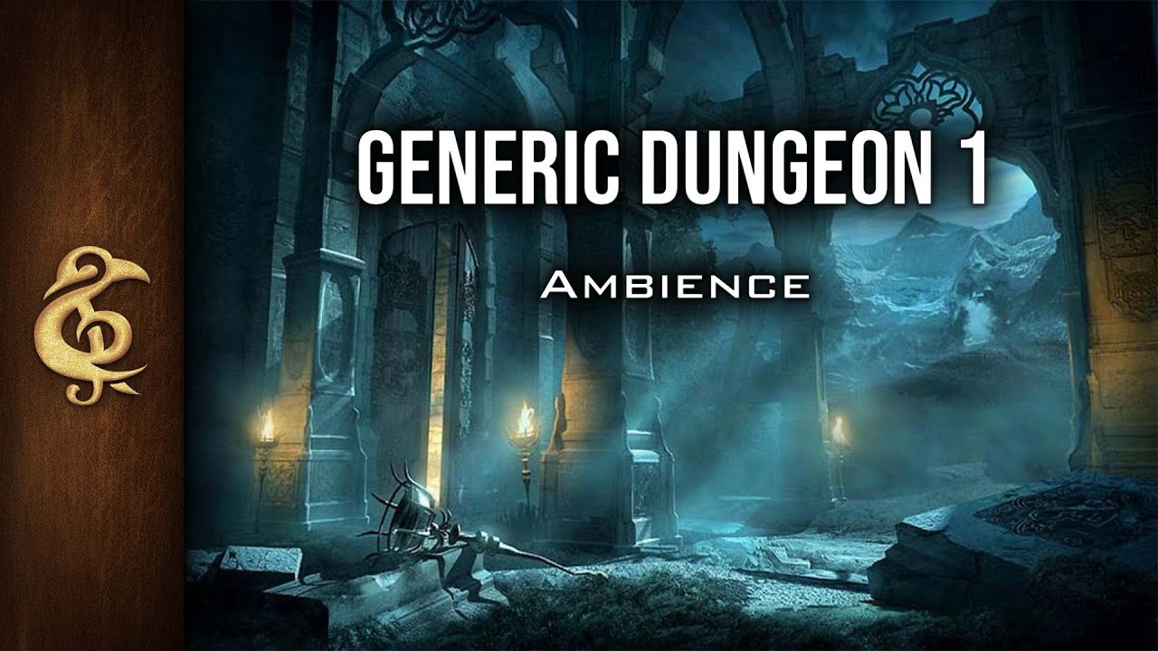 Generic Dungeon 1 | Mysterious Ambience | 1 Hour #dnd