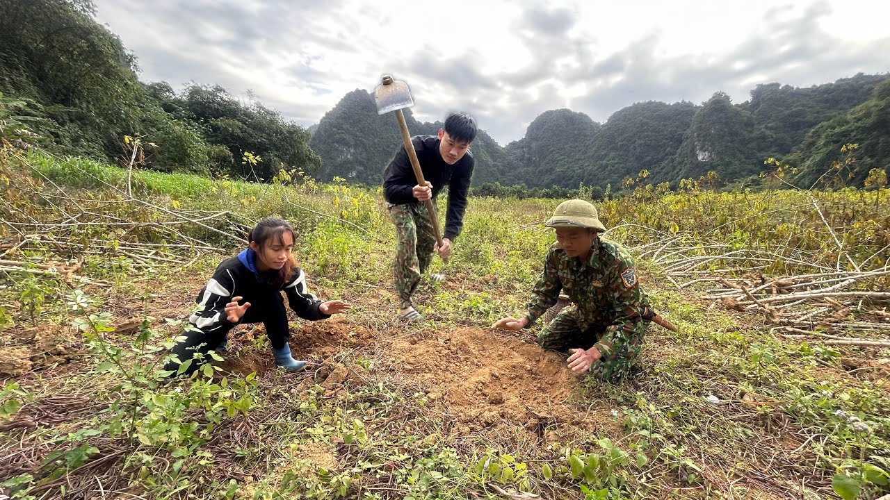ĐÀO HANG BẮT NHÁI MÙA ĐÔNG -Bùi Văn Trọng (nhịp sống miền núi)