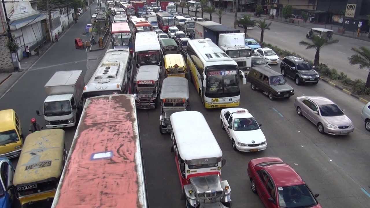 Jeepneys and Manila Traffic 2013