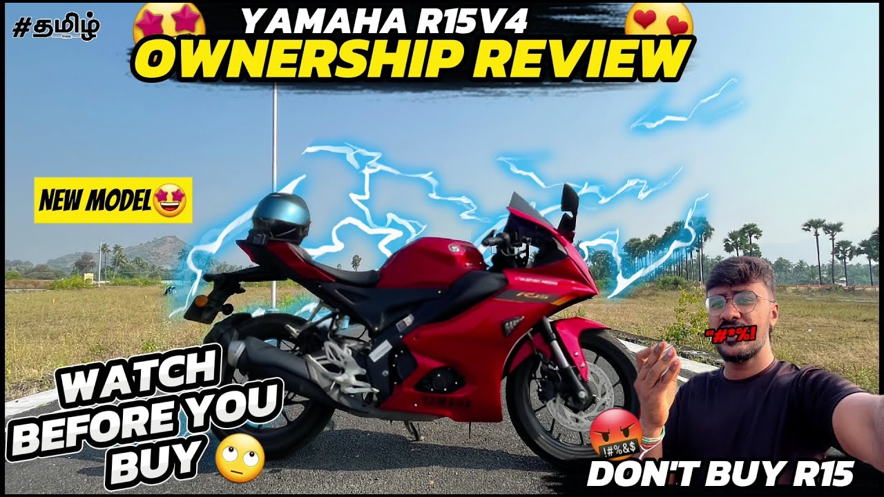Yamaha R15 Ownership Review🤩|Don't buy R15v4🤬|Full review⚡|Tamil #r15v4 #yamaha #automobile #travel