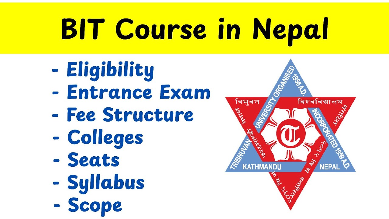BIT in Nepal | BIT Course Details in Nepal | All About Bachelor in Information Technology in Nepal