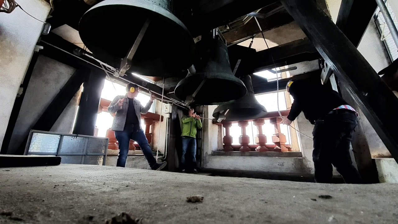 Pritrkavanje na veliko noč, Dob pri Domžalah 12.4.2020