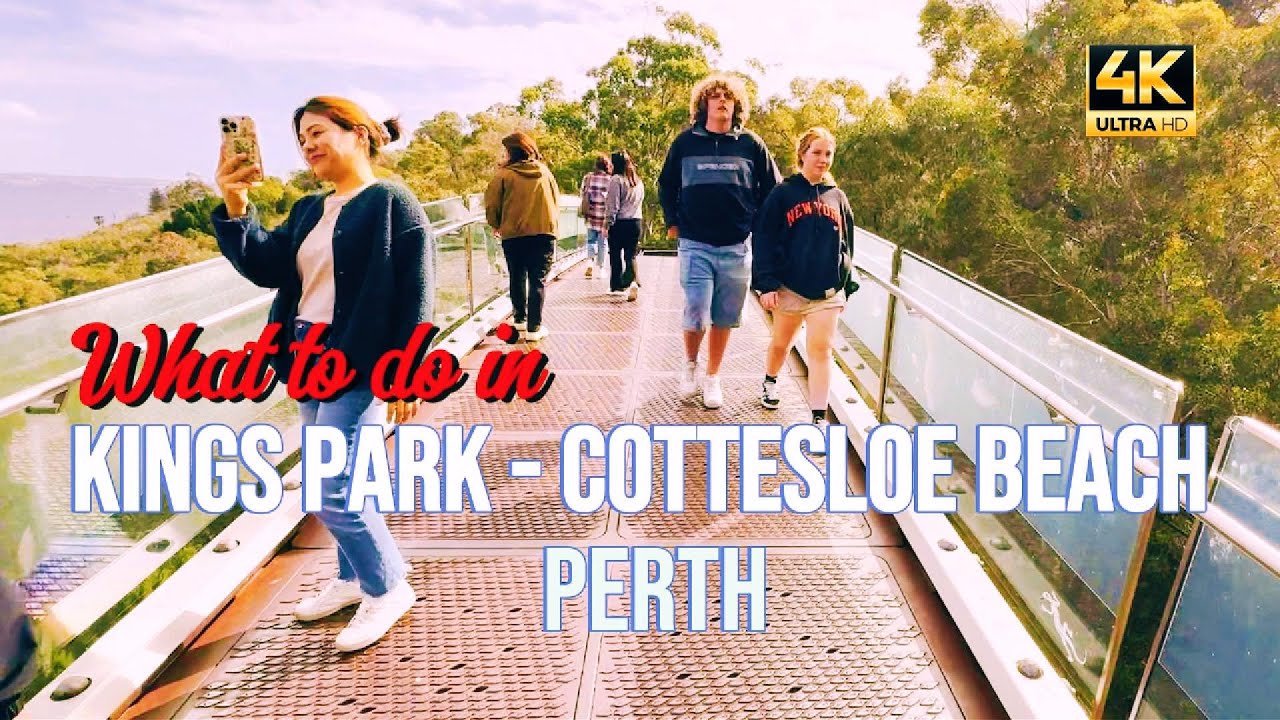 WHAT TO DO IN KINGS PARK | COTTESLOE BEACH | PERTH #KingsParkPerth #CottesloeBeach