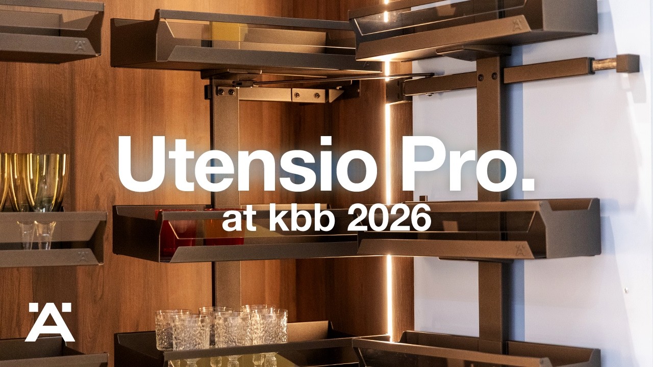 Инновационные решения для хранения вещей на кухне - Utensio Pro | KBB 2026
