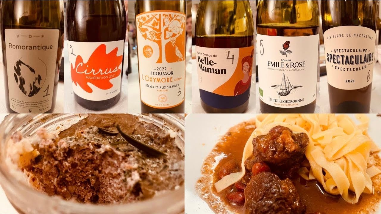 Qu'est-ce qu'un Vin Orange? dégustation à l’aveugle de six vins français de macération le 16/12/2025