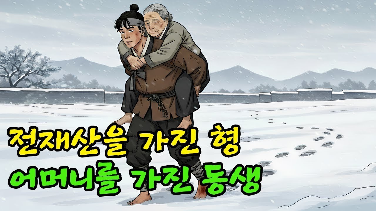 전재산을 가진 형, 그보다 소중한 어머니를 가진 동생 이야기 | 야담·만담·옛날이야기
