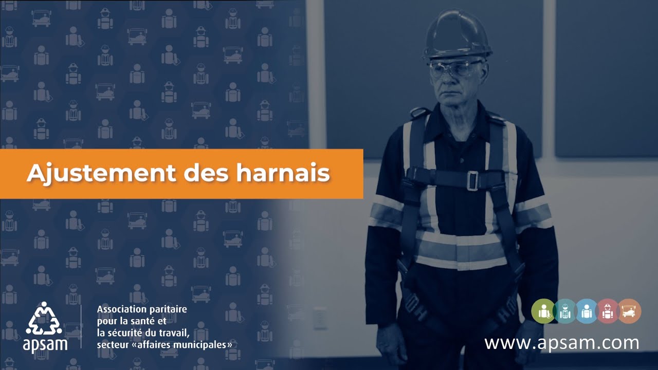 Ajustement des harnais