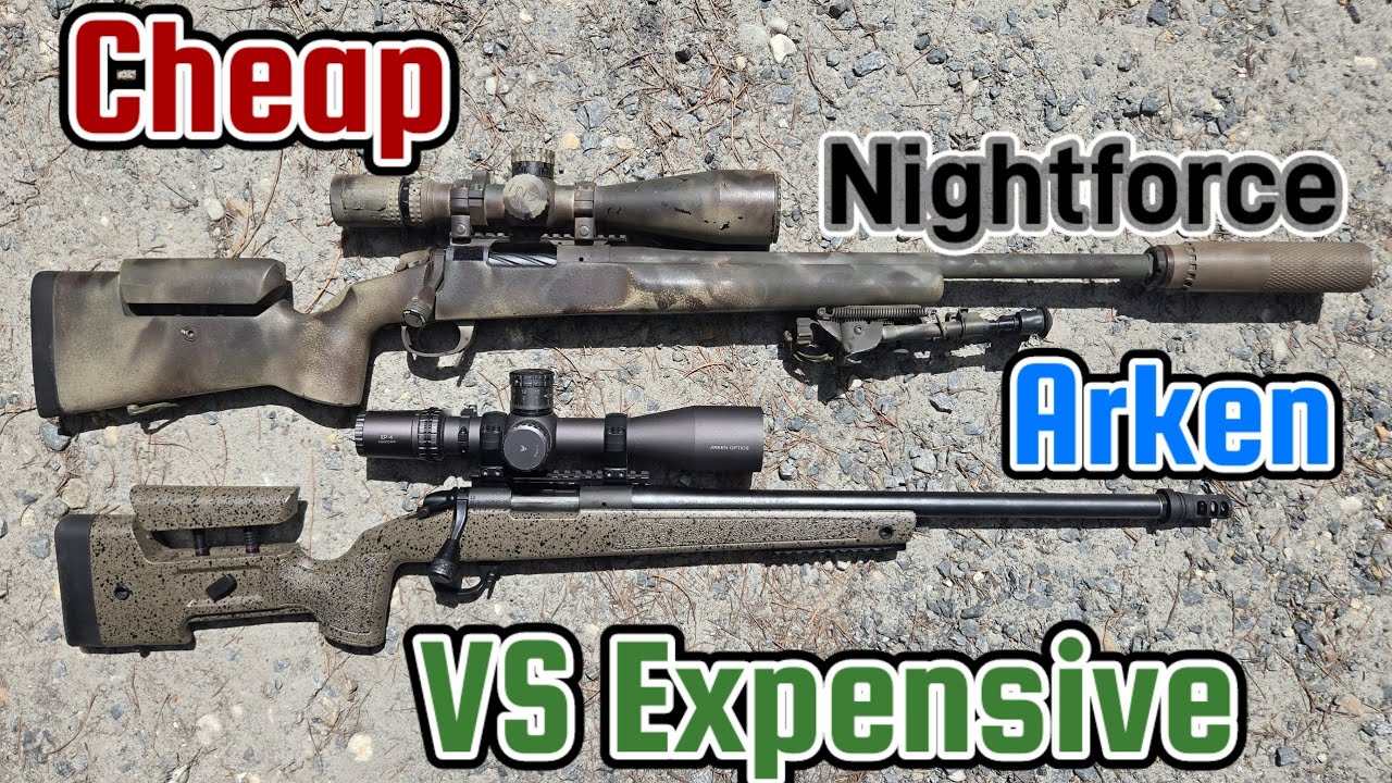 Arken Optics Better than Nightforce? Cheap vs. Expensive Optic Observation Drills.