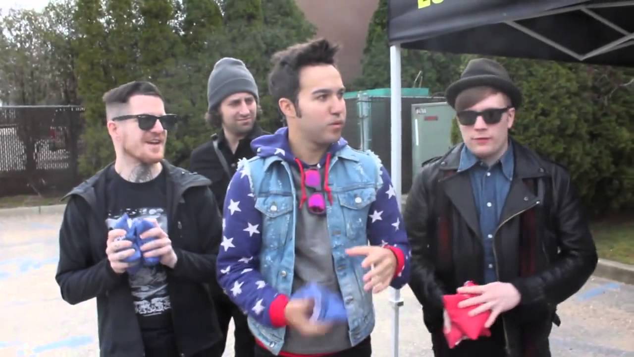 Fall Out Boy Plays Cornhole!