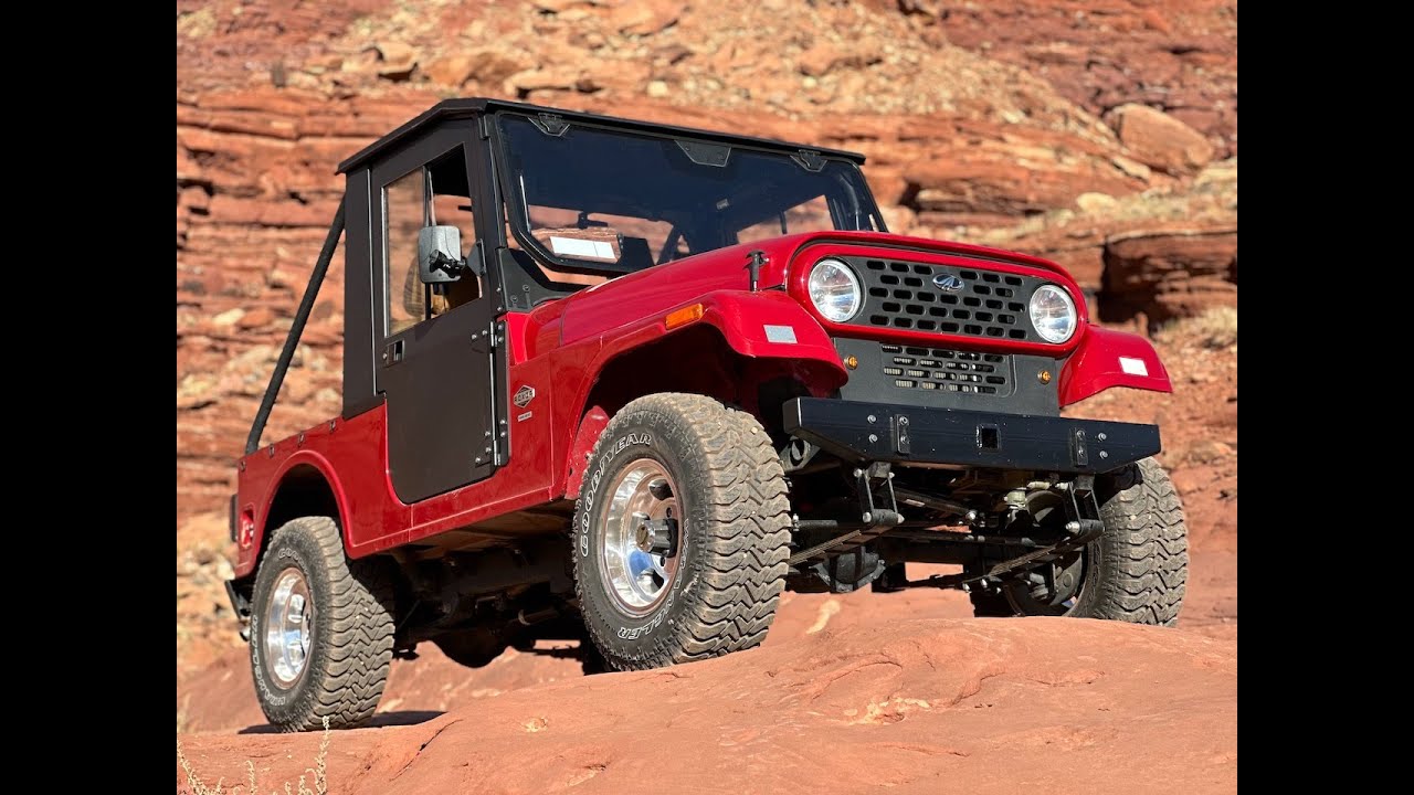 Exploring Moab, UT in a Mahindra Roxor Turbo Diesel 4x4