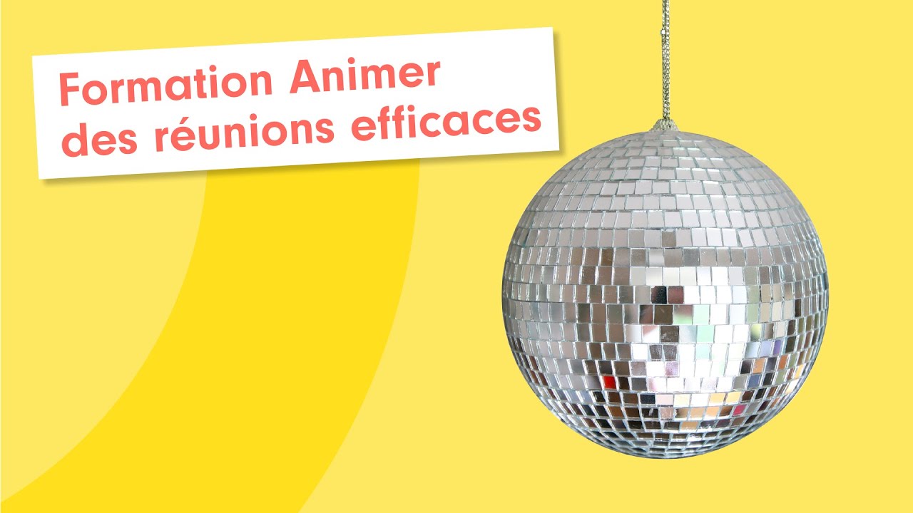 Formation Animer des r&eacute;unions efficaces