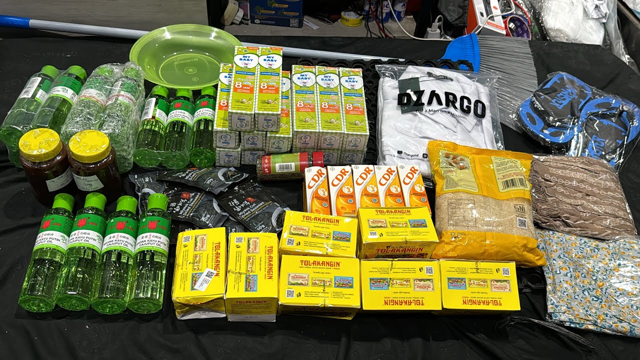 Unboxing Kulakan banyak lagi dan beli Sapu Premium wkwk