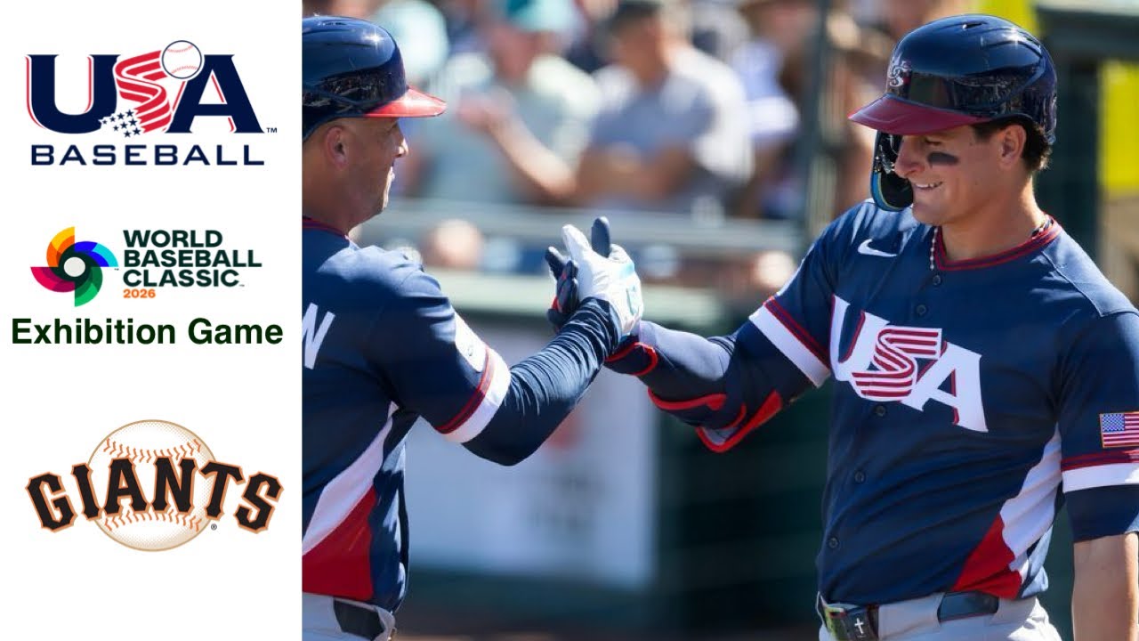 United States vs. Giants World Baseball Classic Exhibition Game 2026 