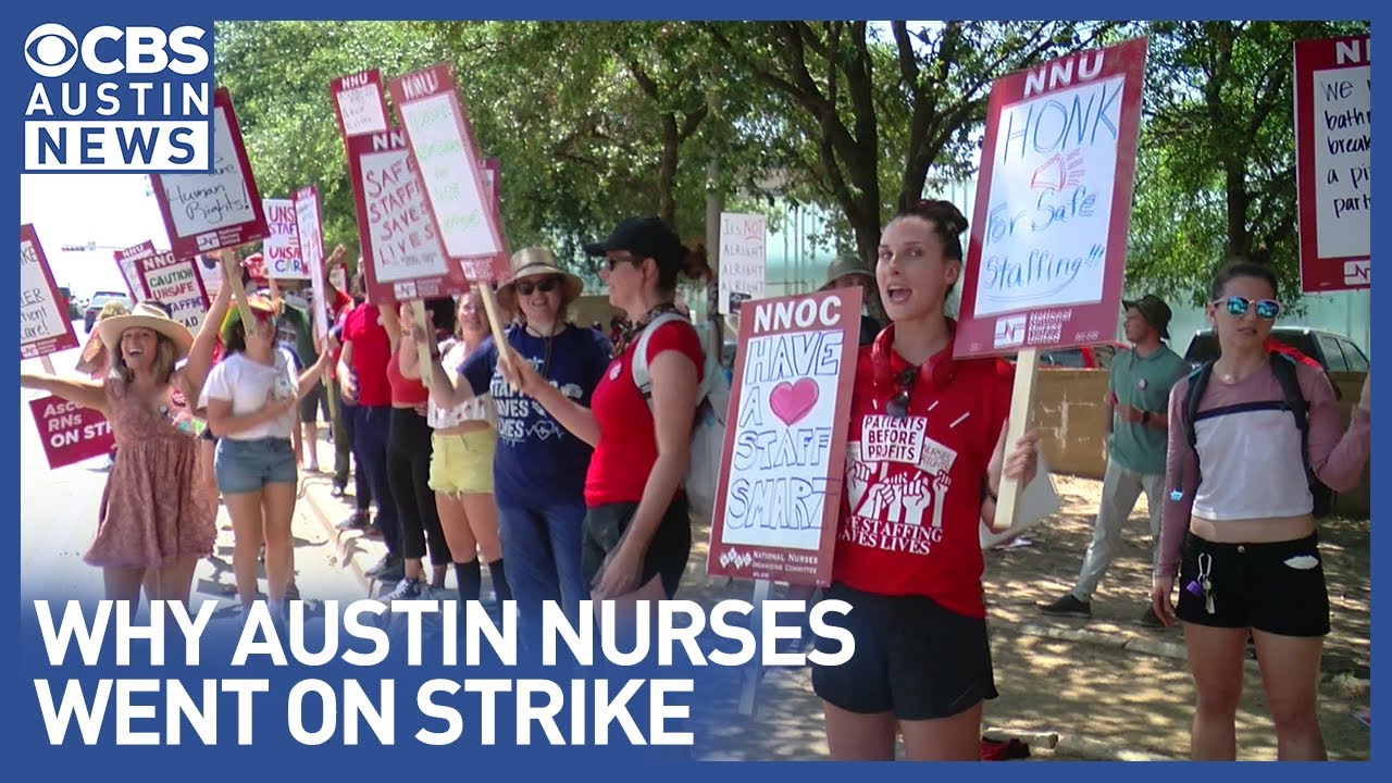 Austin nurses say a strike is how they prove they mean business
