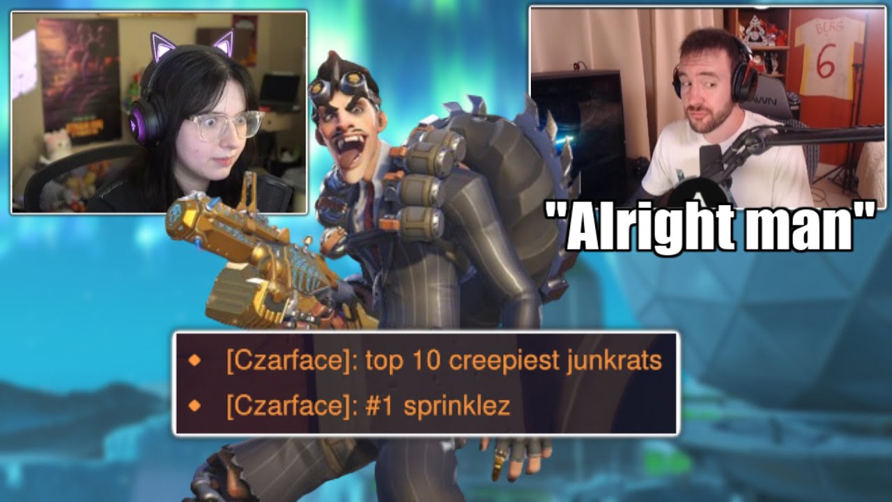 becoming THE creepiest junkrat