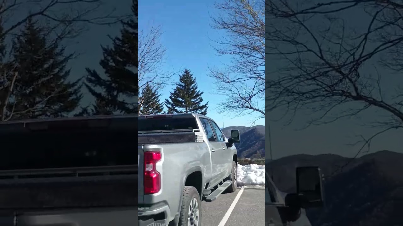 Take a look at the Beautiful Mountains. Newfound Gap , Tennessee North Carolina line,.