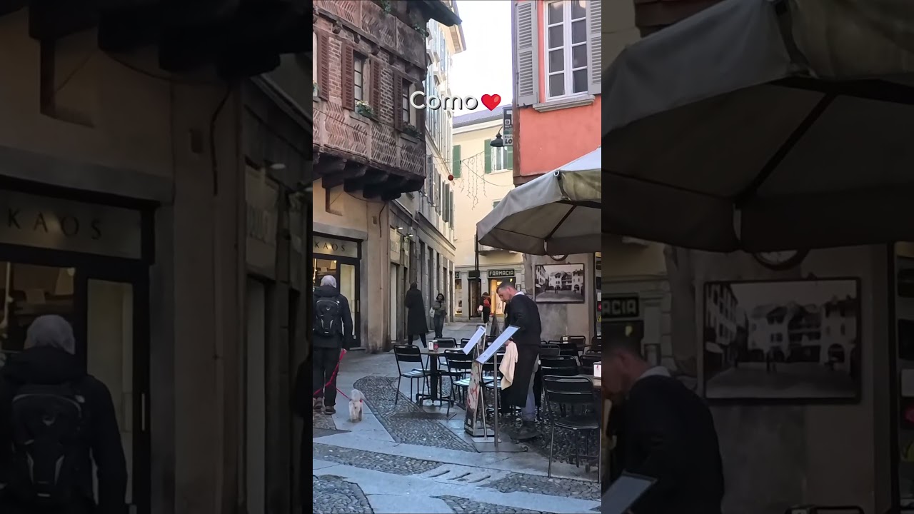 Charming Alleys of Como&rsquo;s Old City! 🌿 #ItalyLovers #ComoDreams #HistoricWalk #ItalyViews
