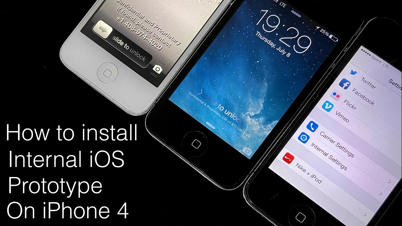 How to Install Internal Prototype iOS Build on iPhone 4