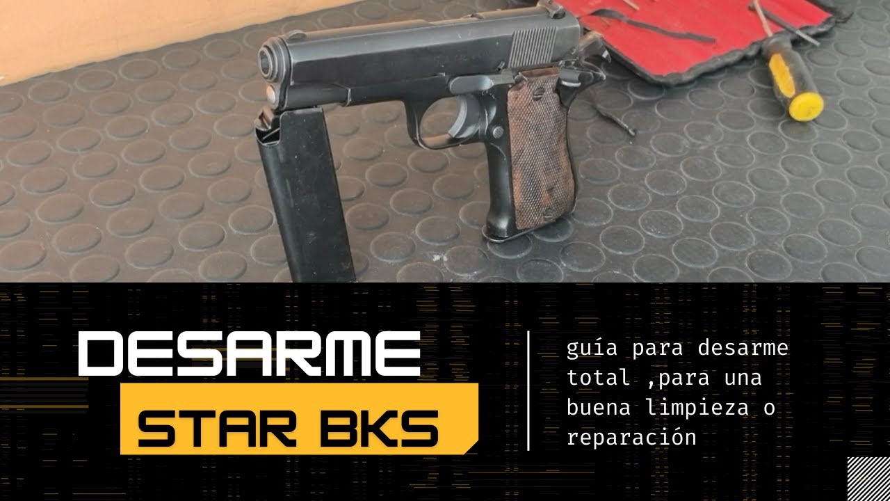 STAR  CAL 9MM DESARME COMPLETO