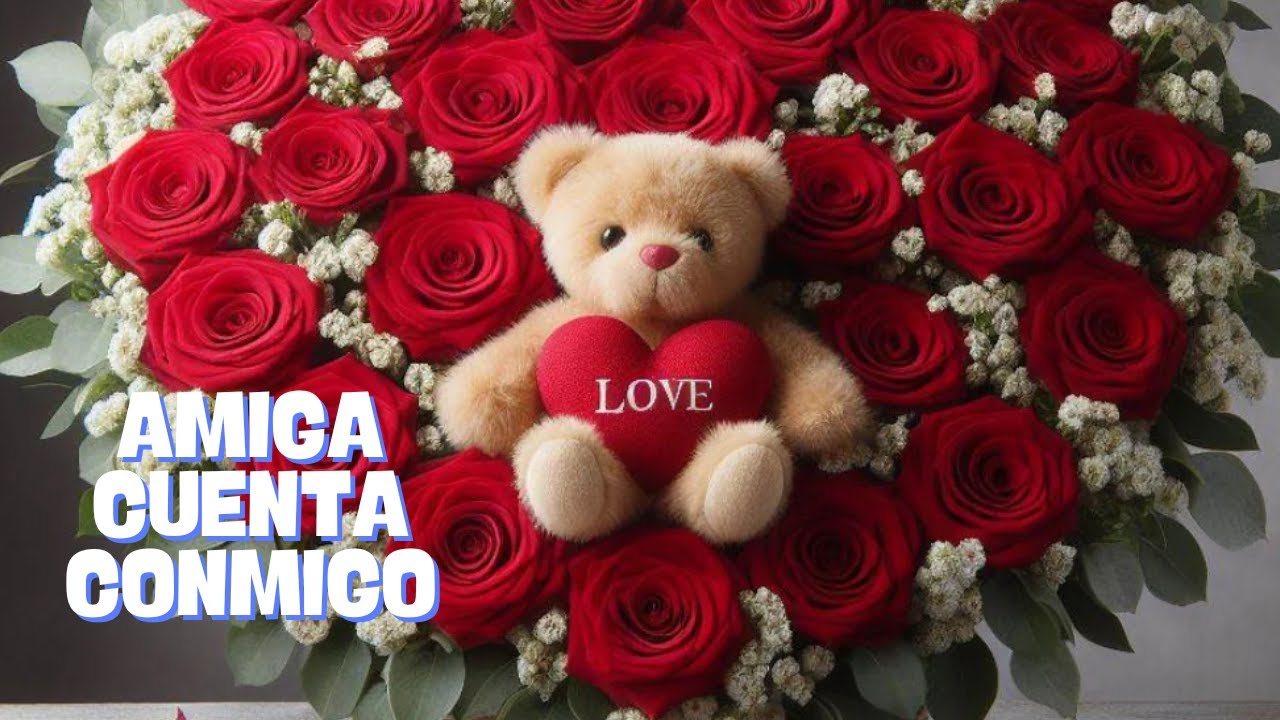 Amiga cuenta conmigo 💖 Canción Para Dedicar a Tu Mejor Amiga