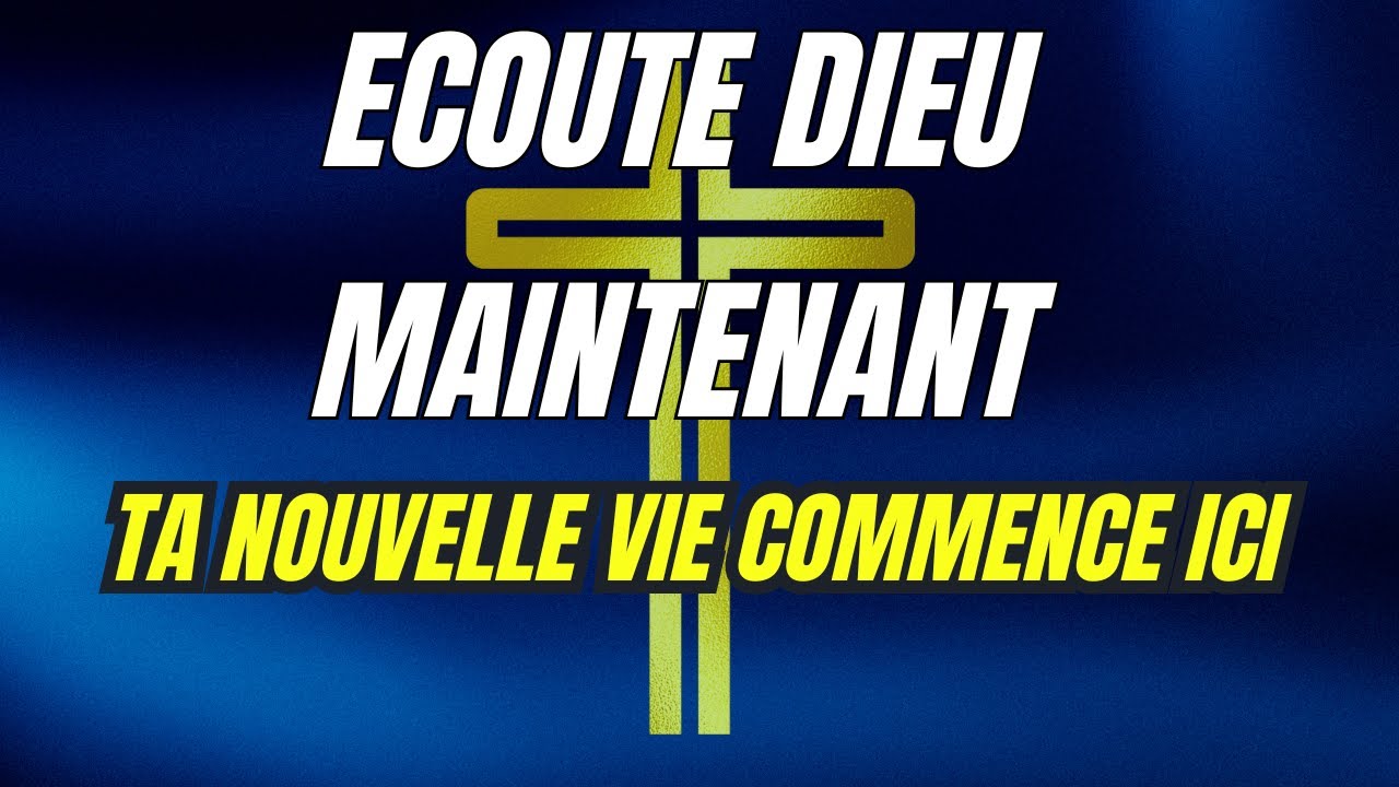 2026 : Ta vie change si tu écoutes ce message de Dieu