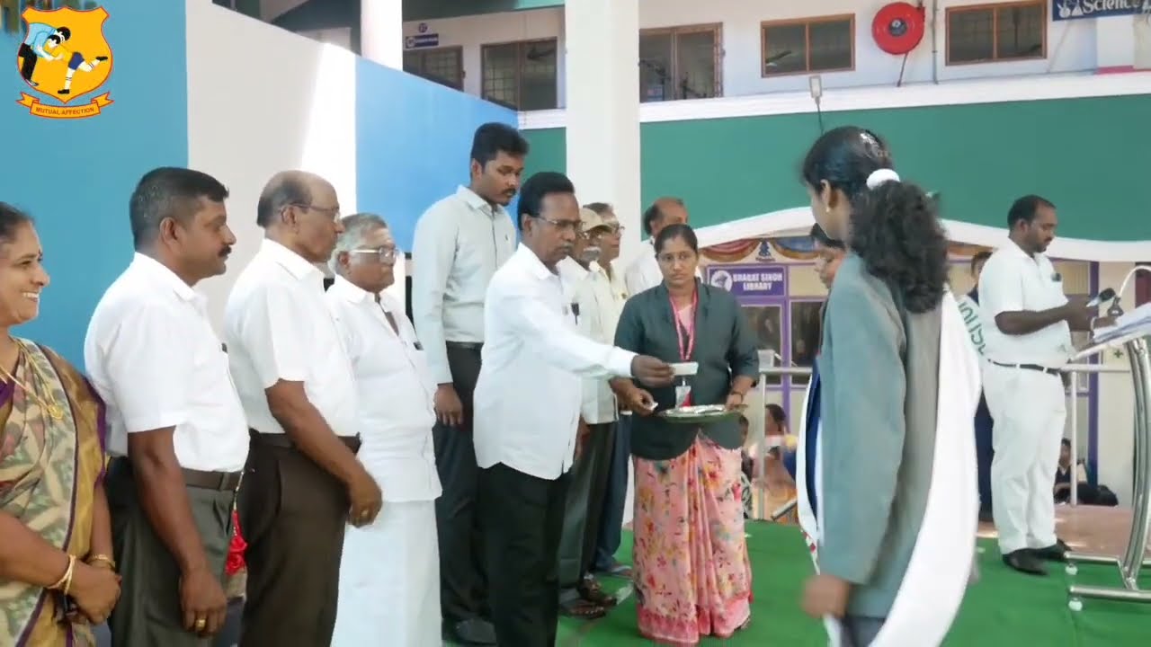 Investiture ceremony @The New John Dewey Matric High school, Panruti