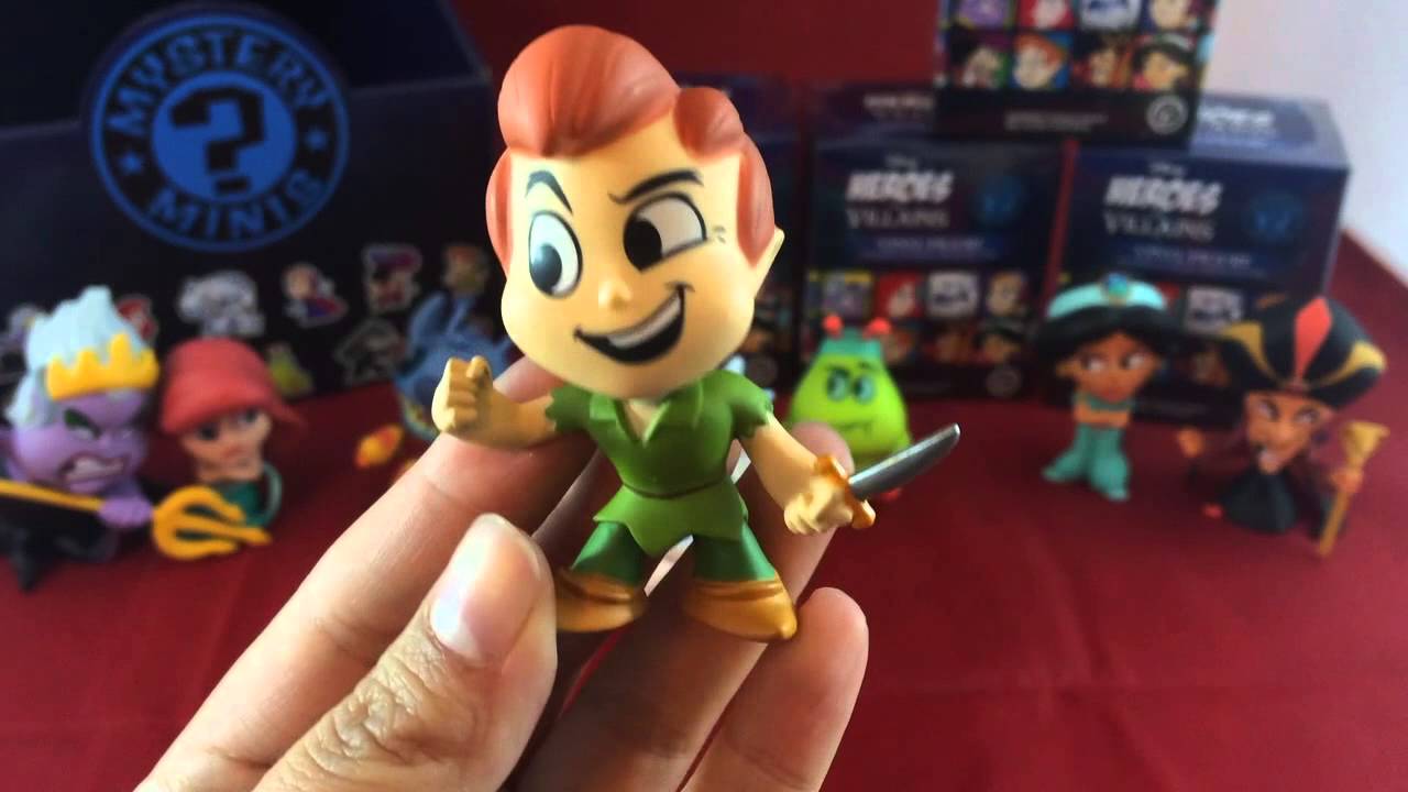 Герои против Злодеев Disney Распаковка кейса Funko Pop Blind Boxes Mystery Minis Полная коллекция