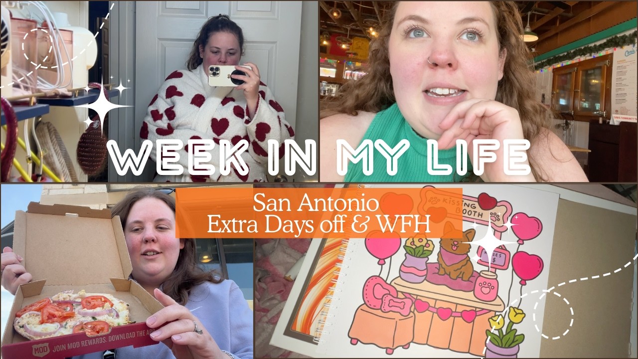 Week in My Life - San Antonio - San Marcos Outlets - Extra days off - WFH
