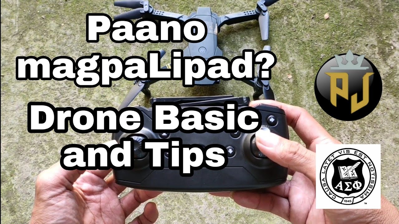 how to fly drone (tagaLog)