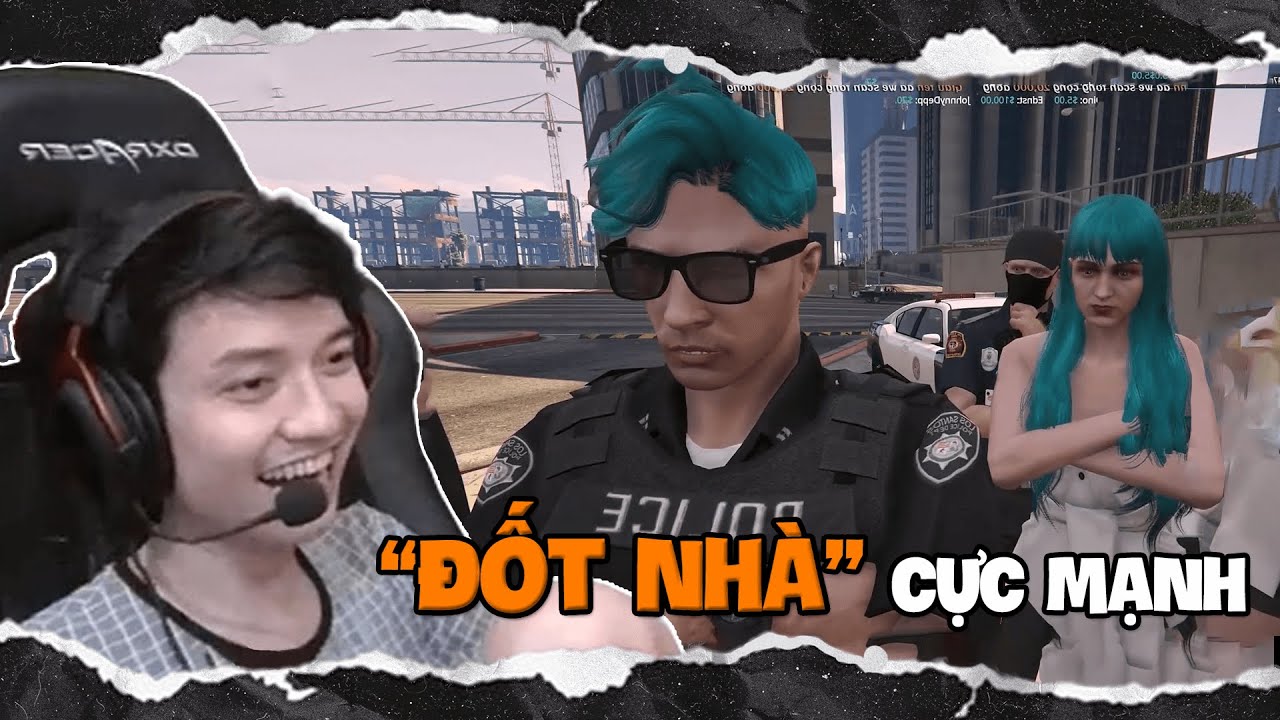 GTA RP | Đốt nhà cùng Huy trọc | Mixi City