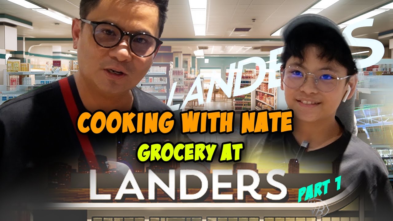 Готовим с Нейтом и ходим за продуктами в Landers!!