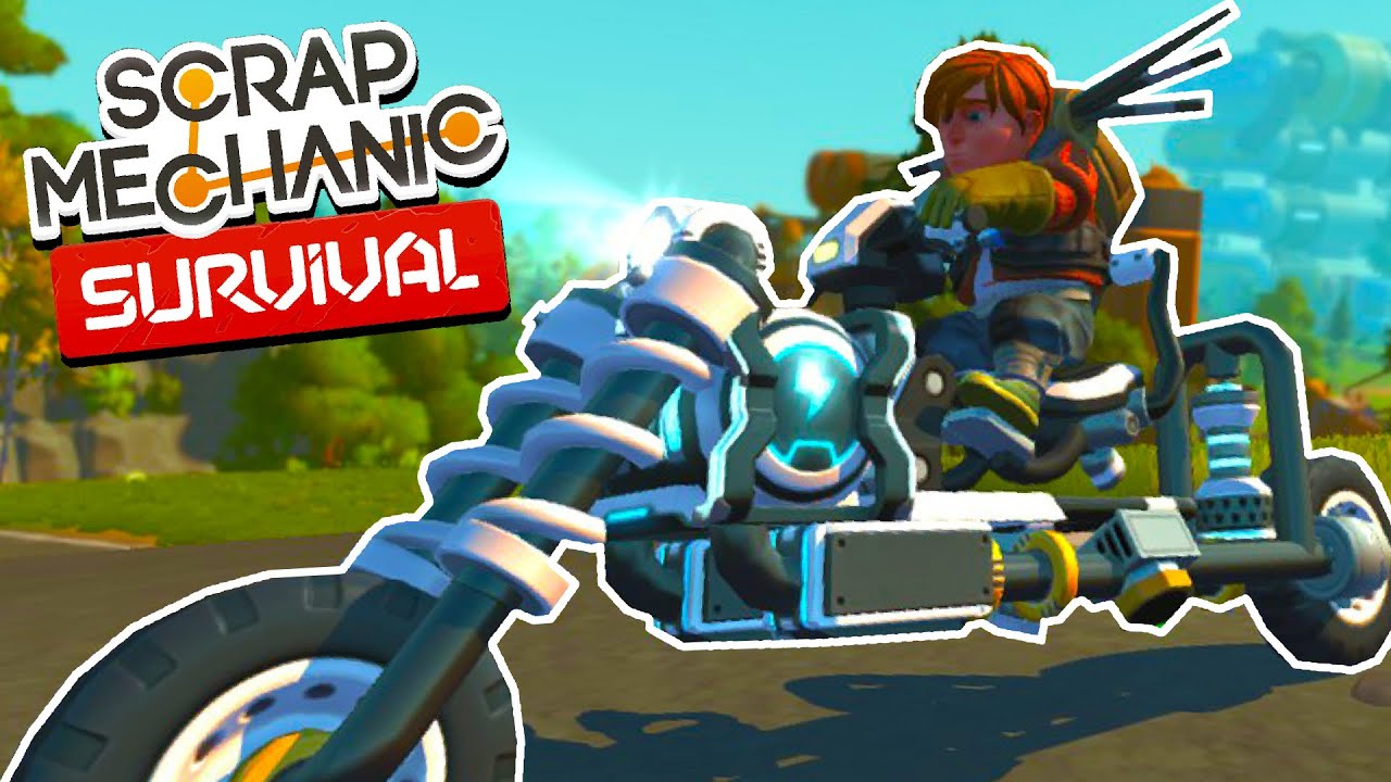 PIERWSZY MOTOR W SCRAP MECHANIC SURVIVAL!