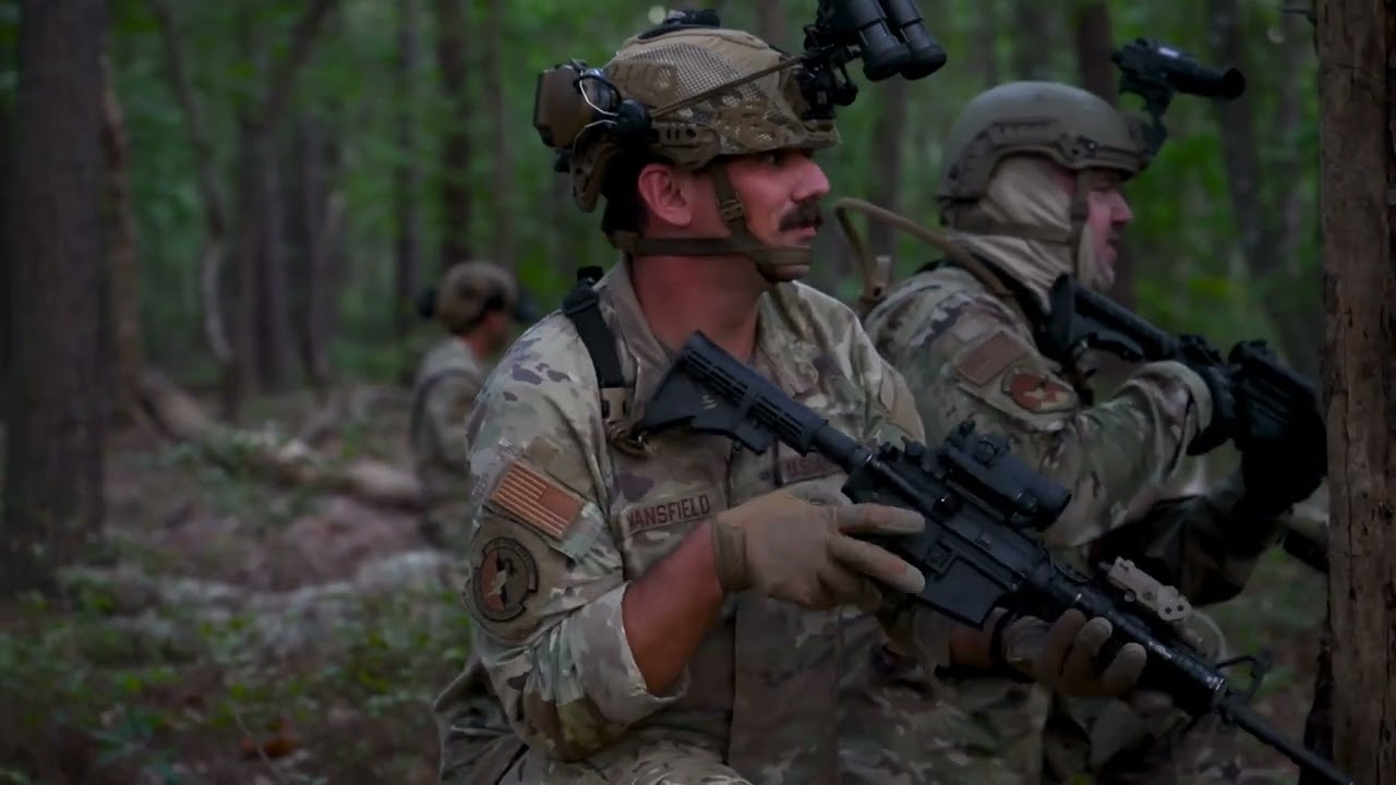 Green Berets of 3rd Special Forces Group and Air Force SF in Sage Eagle