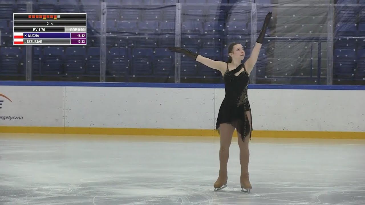 Klaudia Mucha (Mors Dębica) - XXII Mini Europa 2026 - klasa junior młodszy B U18 - free program