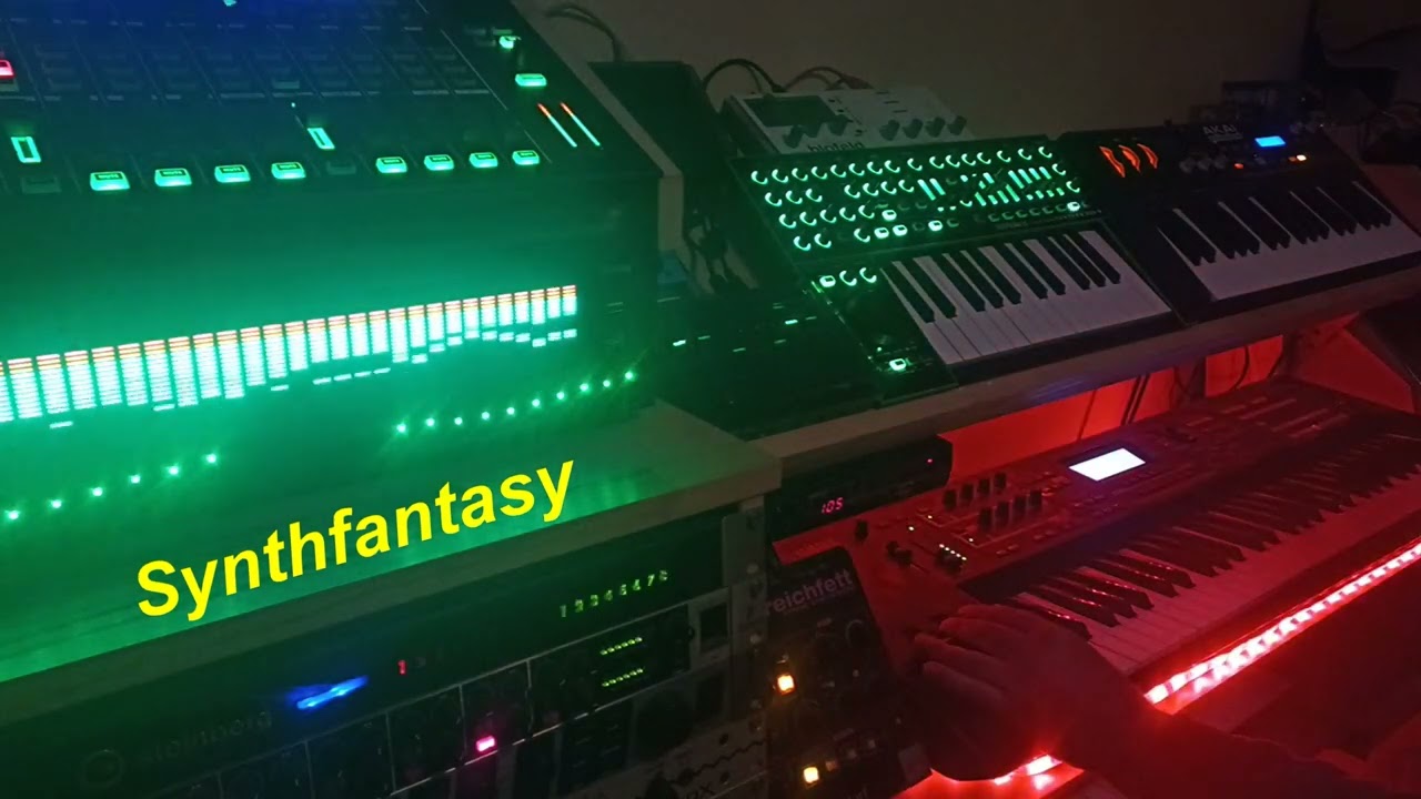 SYNTHFANTASY -Trance Techno, Live Performance, EDM, Electronic Music,  Synth Jam, uplifting Trance