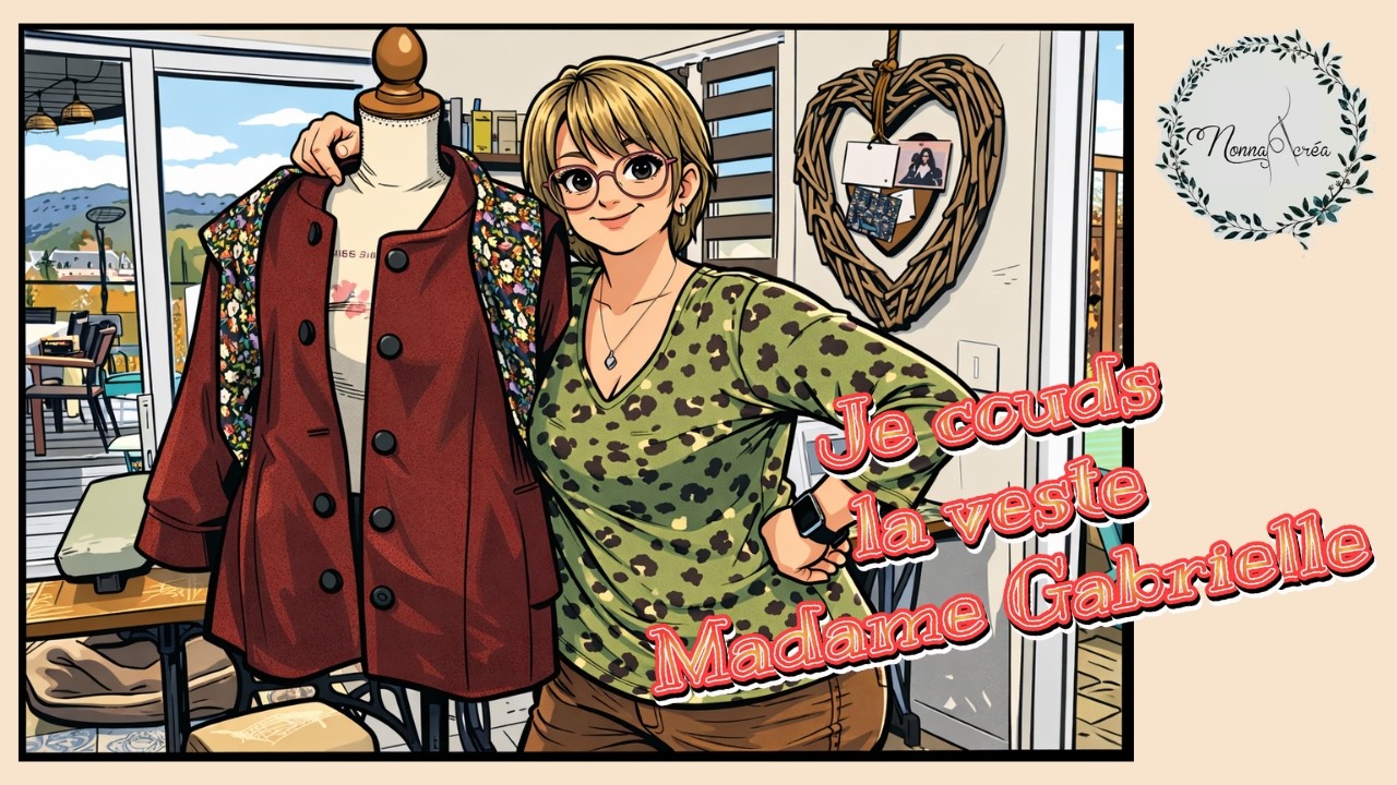 Je couds la veste Madame Gabrielle