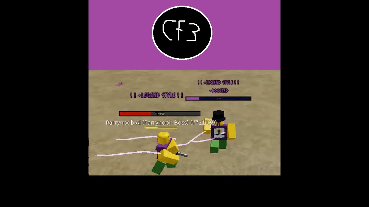 BEATING PARRYNOOB BOSS IN ONE LIFE - CITY FIGHTERS 3 [PRE-ALPHA]