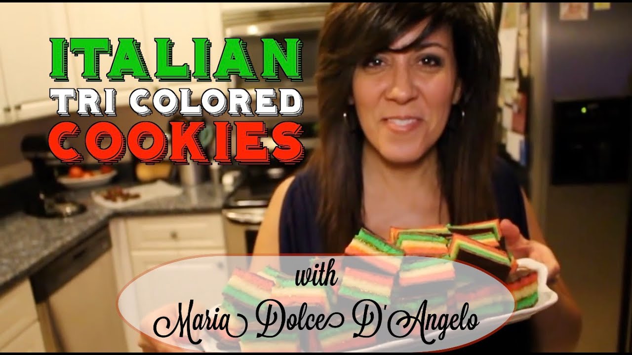 Italian Tri Colored Cookies