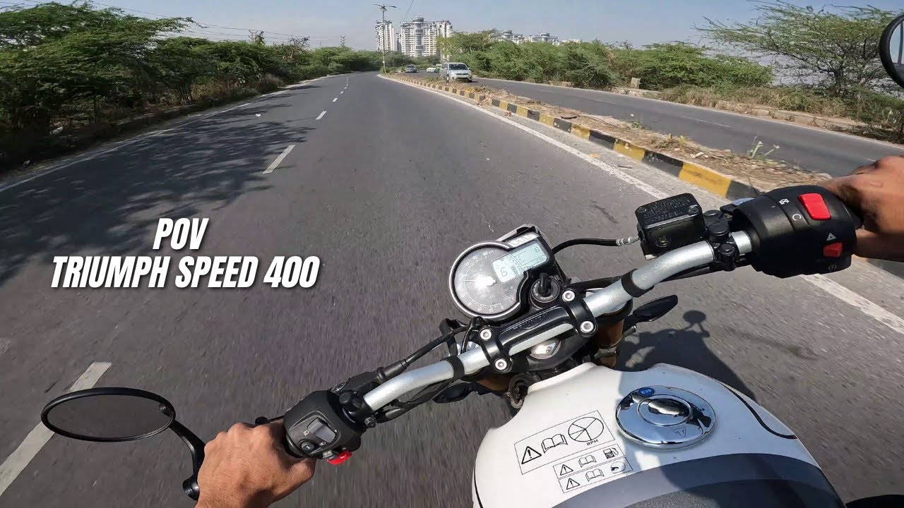 Triumph Speed 400 │ride it like you stole it │ POV