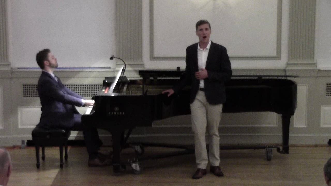 Brian Mextorf, baritone and Brent Funderburk, piano in recital (part 2)