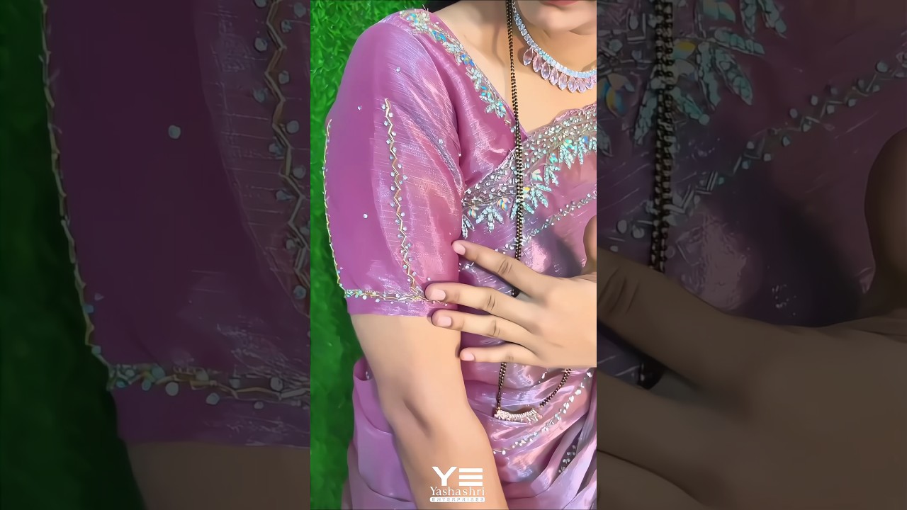 Most Viral Jimmy Choo Saree Look 💖 | Fancy Designer Partywear Saree 2025 | Must-Have for Weddings