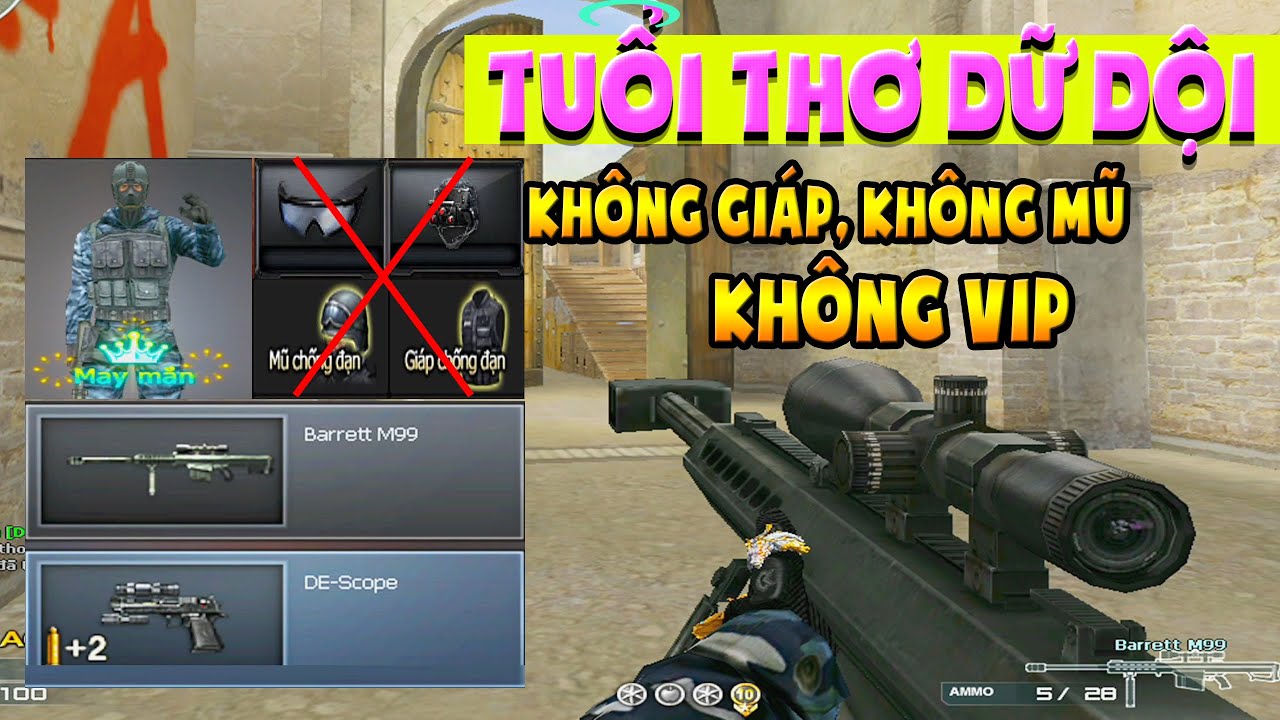 ► Bình luận Đột Kích - Combo classic - Nói không với Giáp , Vip , ..v.v - Tú Lê