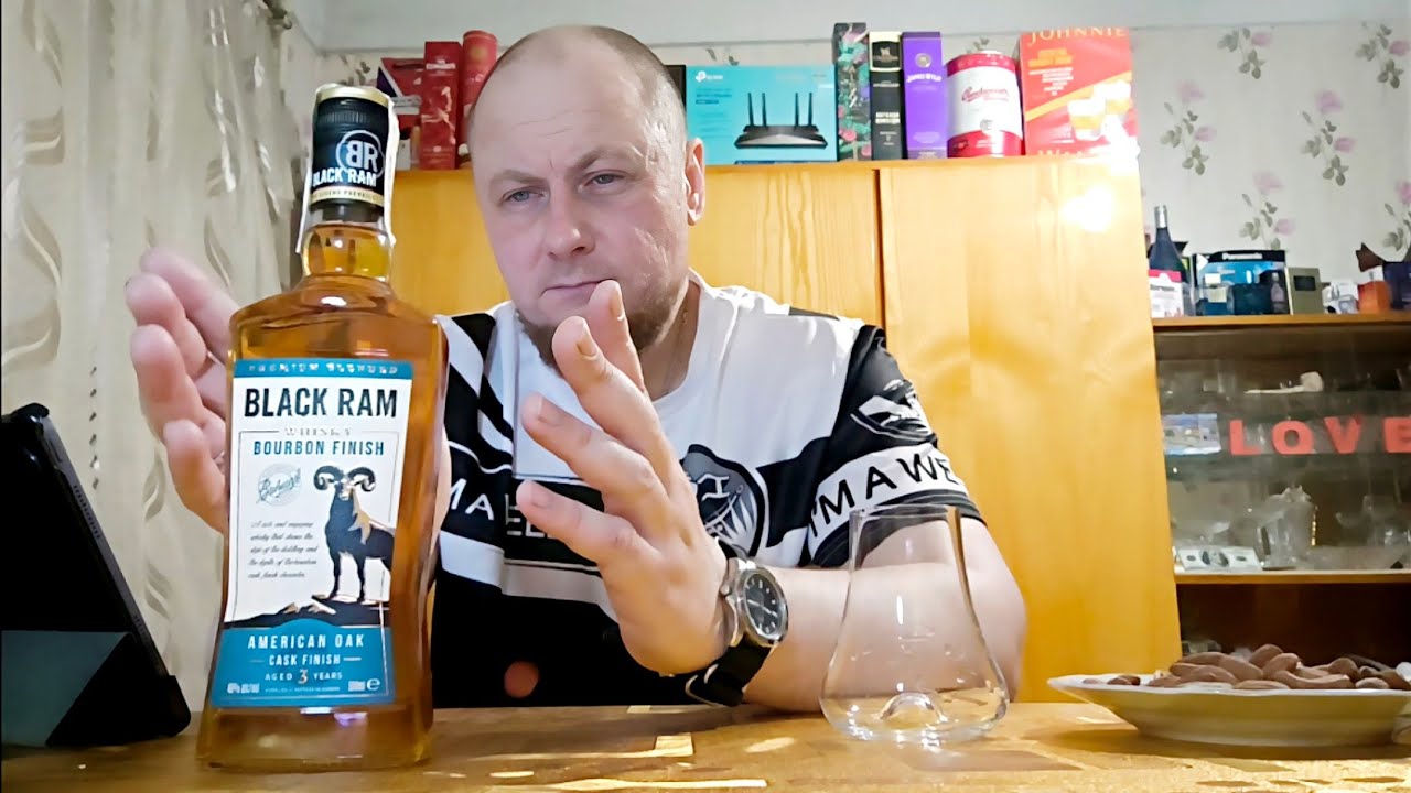 Обзор Виски 🇧🇬 Black Ram Bourbon Cask Finish 0.5 л 40%