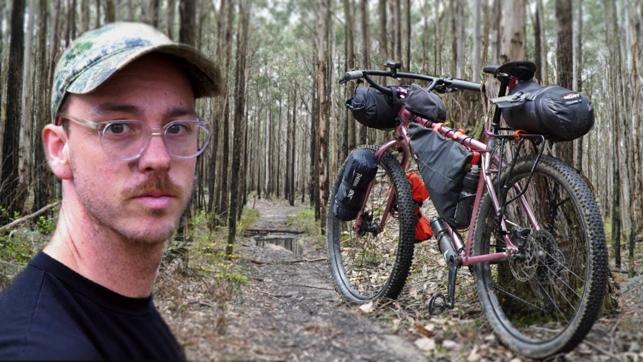 Bushcraft Bikepacking - Using My Bike as a Shelter
